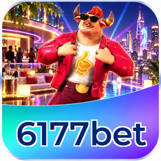 Interface da plataforma 6177bet mostrando slots populares e bônus de boas-vindas